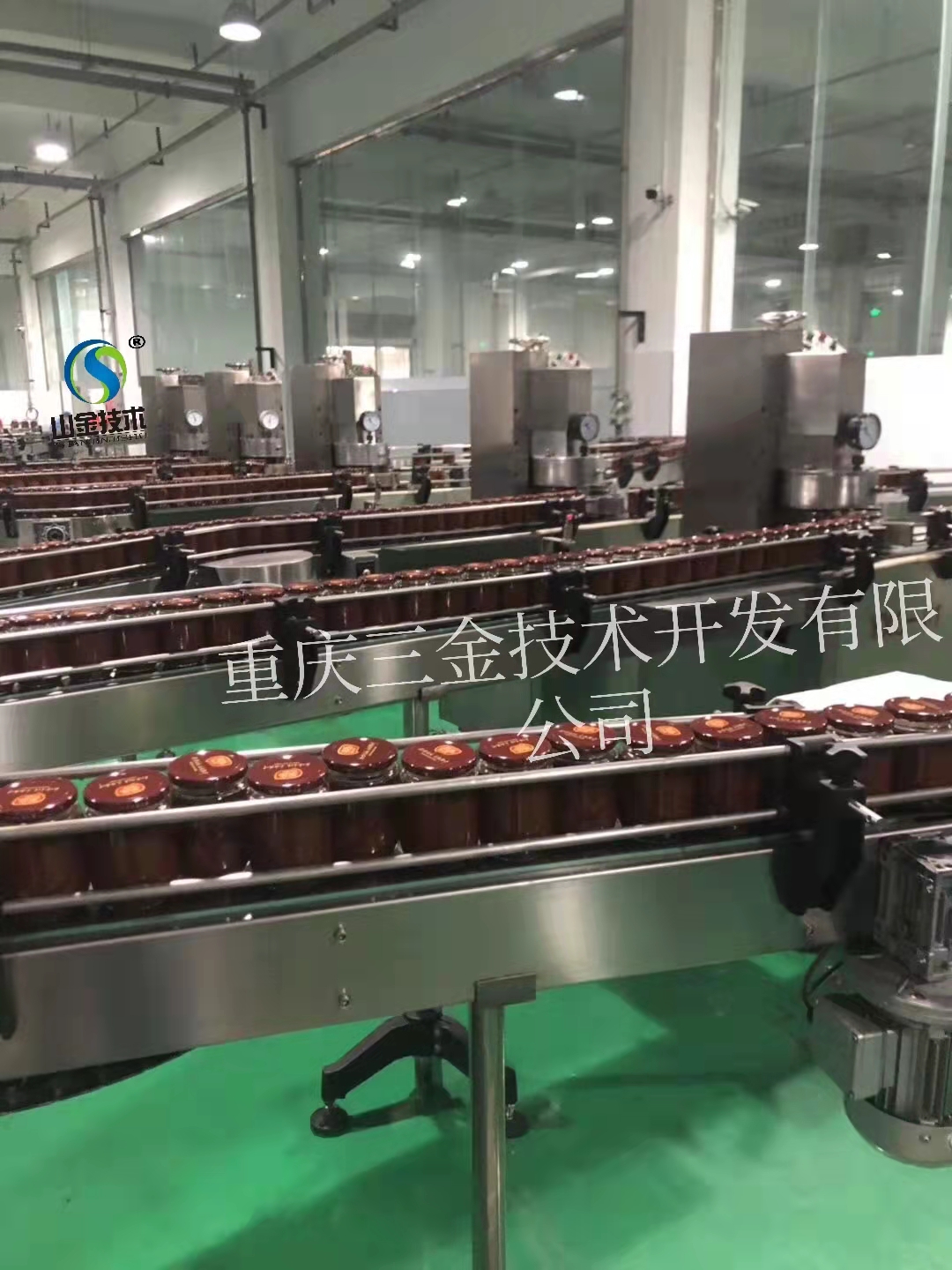 玻璃瓶真空封口生產(chǎn)線(xiàn)
